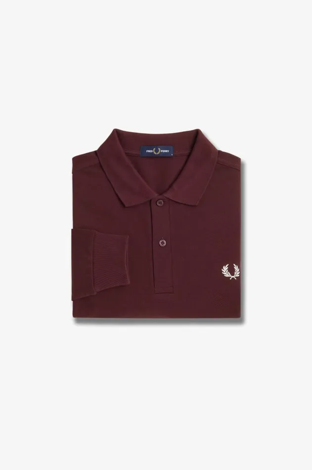 Men The Fred Perry Shirt Fred Perry M6006 Oxbloodecru