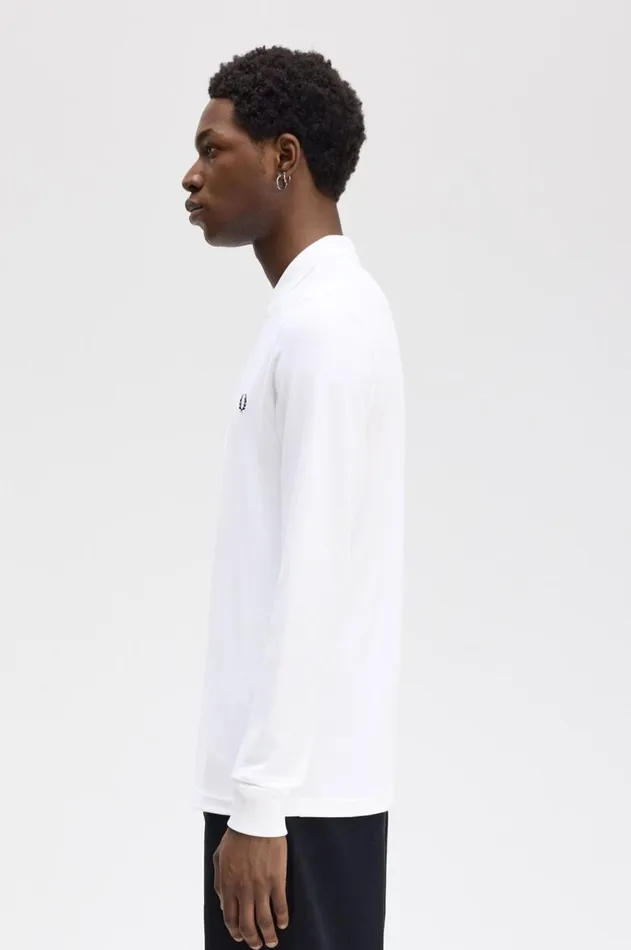Men The Fred Perry Shirt Fred Perry M6006 Whitenavy