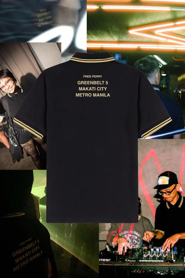 Men The Fred Perry Shirt Fred Perry Makati M12 Blackchampagnechampagne