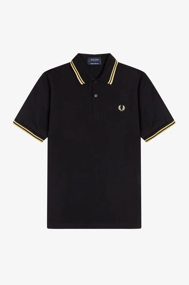 Men The Fred Perry Shirt Fred Perry Makati M12 Blackchampagnechampagne