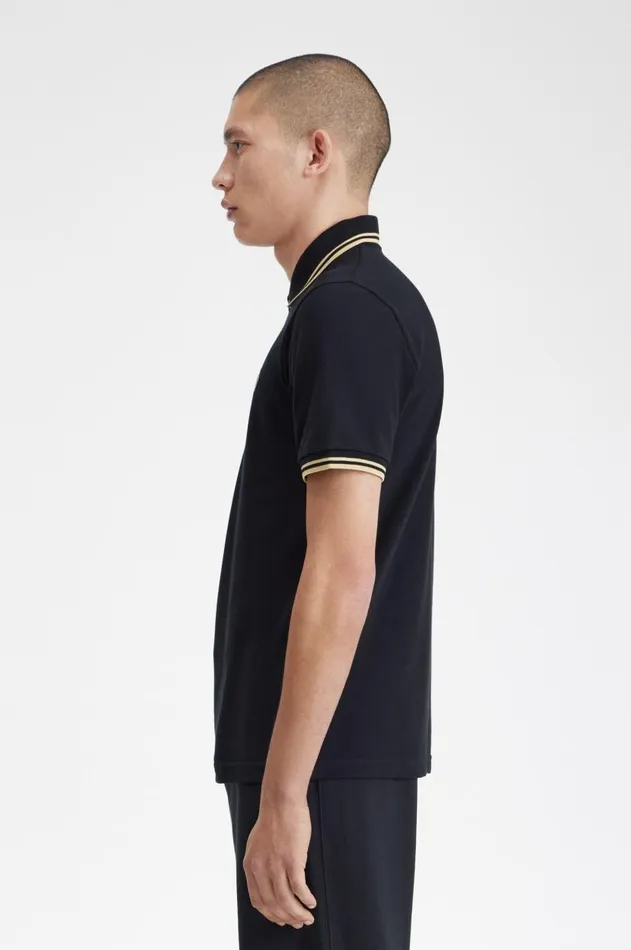 Men The Fred Perry Shirt Fred Perry Makati M12 Blackchampagnechampagne