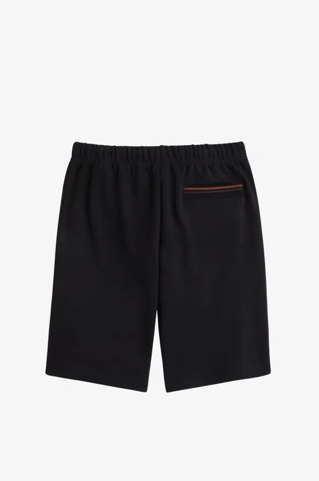 Men Tracksuits Fred Perry Classic Sweat Shorts Blackwhisky Brown