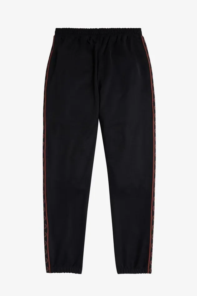 Men Tracksuits Fred Perry Contrast Taped Track Pants Blackwhisky Brown
