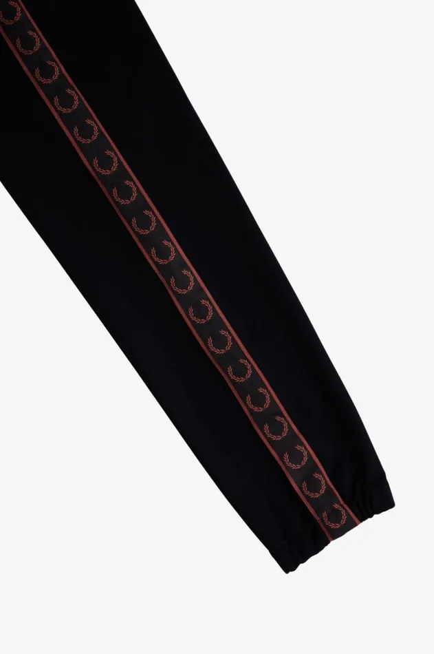 Men Tracksuits Fred Perry Contrast Taped Track Pants Blackwhisky Brown