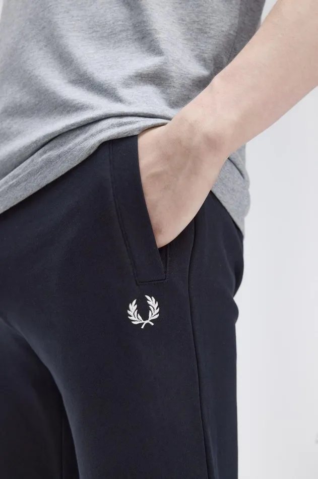 Men Tracksuits Fred Perry Loopback Sweatpant Navy
