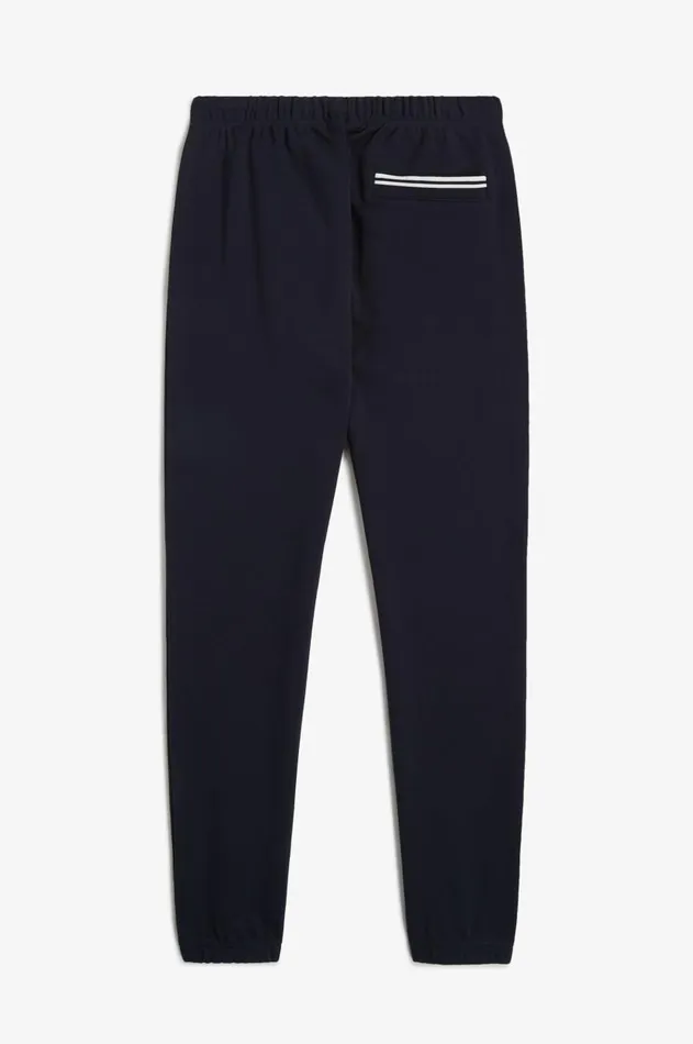 Men Tracksuits Fred Perry Loopback Sweatpant Navy