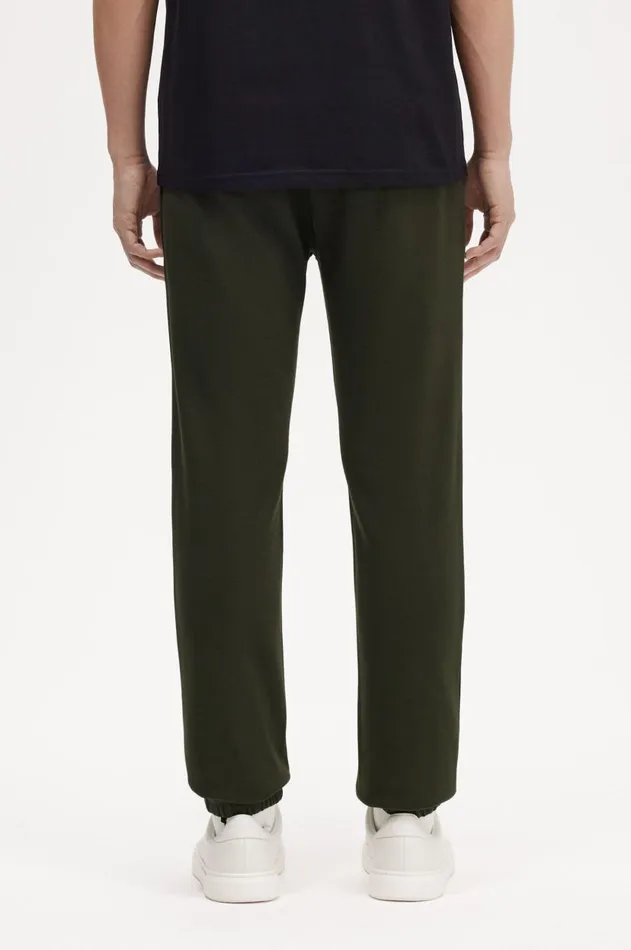 Men Trousers Fred Perry Classic Sweatpants Hunting Greenlight Oysterlaurel Wreath Green