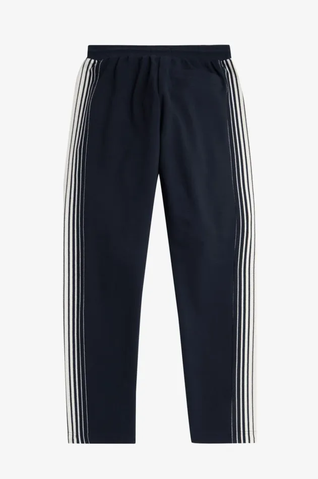 Men Trousers Fred Perry Ombre Stripe Track Pants Navy