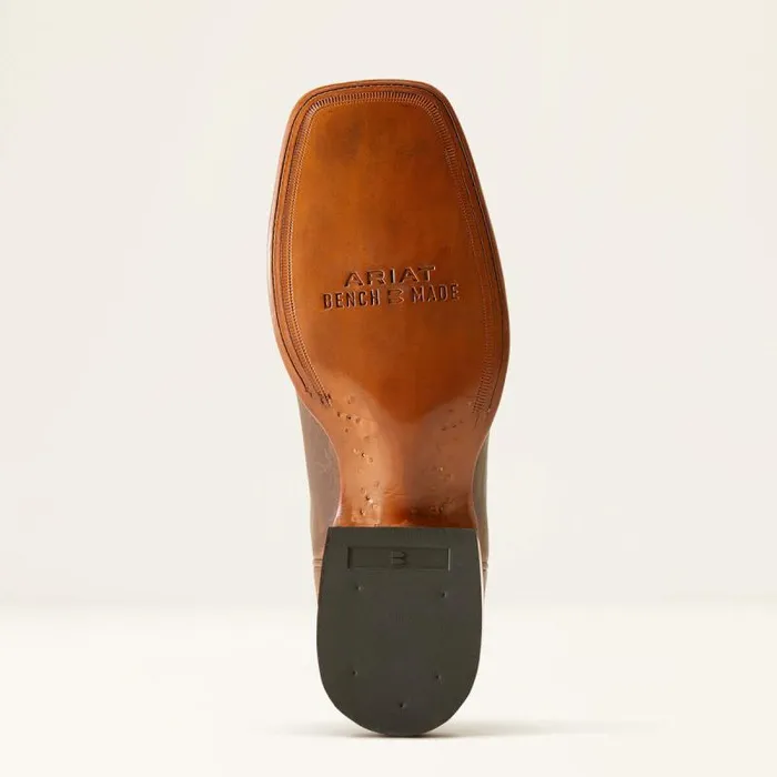 Men Western Boots Ariat Bench Made Bassett Cowboy Boot Earth Brown Bison Men Western Boots Ariat Bench Made Bassett Cowboy Boot Earth Brown Bison