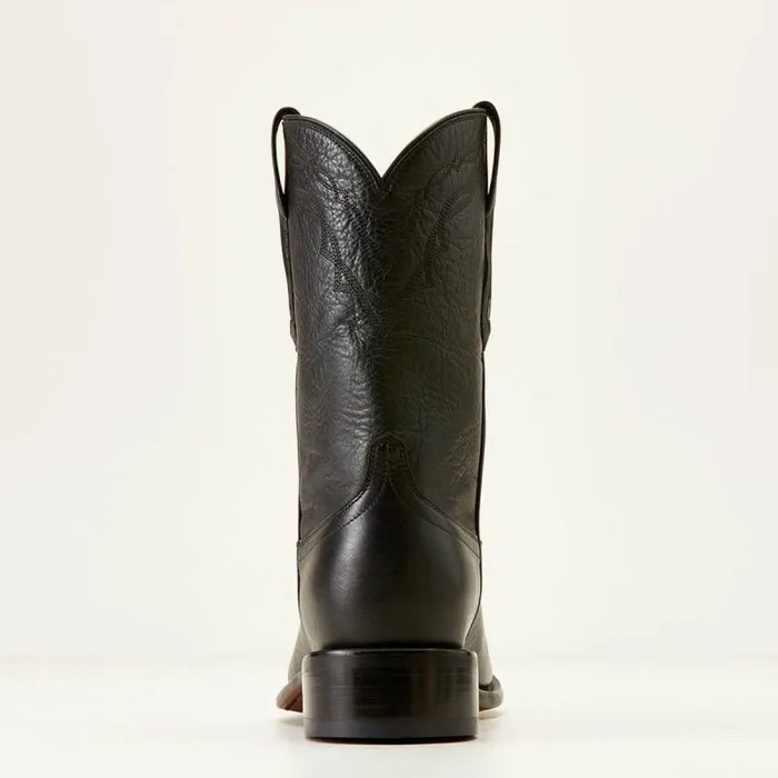 Men Western Boots Ariat Bench Made Clanton Western Boot Cool Black Bison Men Western Boots Ariat Bench Made Clanton Western Boot Cool Black Bison