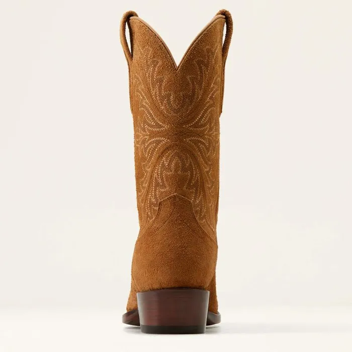 Men Western Boots Ariat Bench Made James Western Boot Oiled Tan Roughout Men Western Boots Ariat Bench Made James Western Boot Oiled Tan Roughout