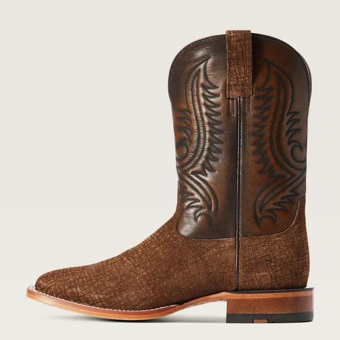 Men Western Boots Ariat Circuit Paxton Cowboy Boot Antique Tan Hippo Print Men Western Boots Ariat Circuit Paxton Cowboy Boot Antique Tan Hippo Print