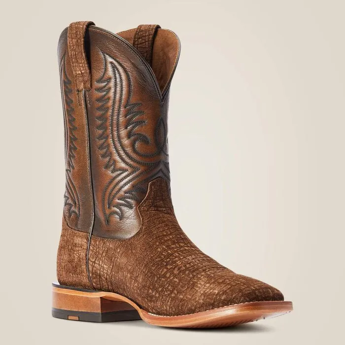 Men Western Boots Ariat Circuit Paxton Cowboy Boot Antique Tan Hippo Print Men Western Boots Ariat Circuit Paxton Cowboy Boot Antique Tan Hippo Print