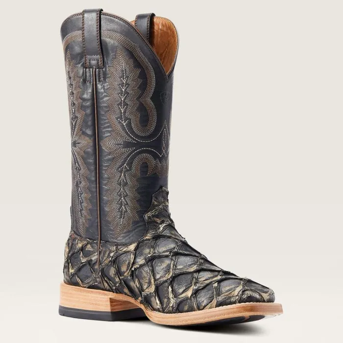 Men Western Boots Ariat Deep Water Western Boot Distressed Black Piraruci Men Western Boots Ariat Deep Water Western Boot Distressed Black Piraruci