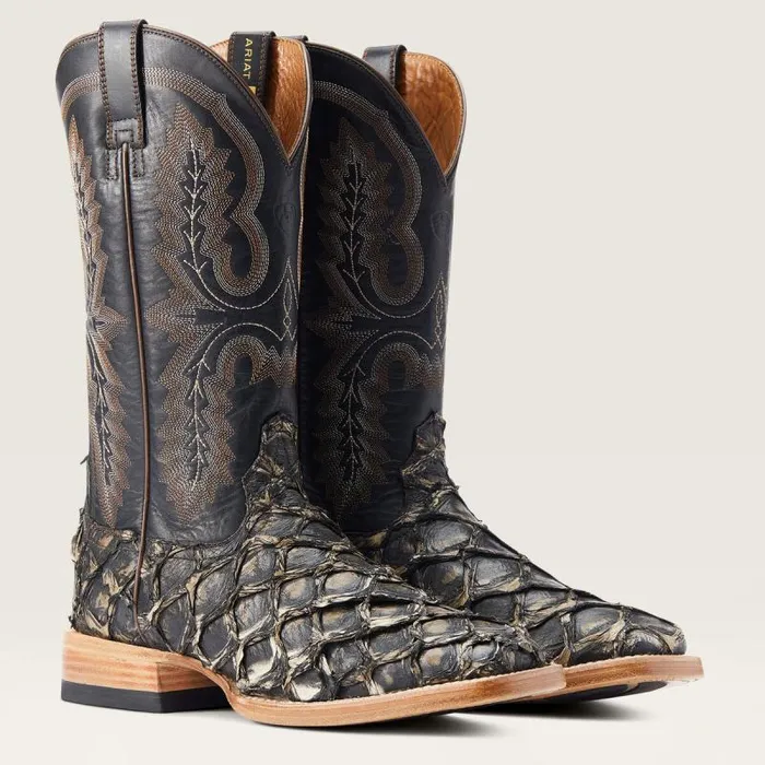 Men Western Boots Ariat Deep Water Western Boot Distressed Black Piraruci Men Western Boots Ariat Deep Water Western Boot Distressed Black Piraruci