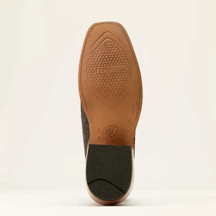 Men Western Boots Ariat Futurity Finalist Cowboy Boot Brushed Chocolate Caiman Belly Washed Gold Men Western Boots Ariat Futurity Finalist Cowboy Boot Brushed Chocolate Caiman Belly Washed Gold