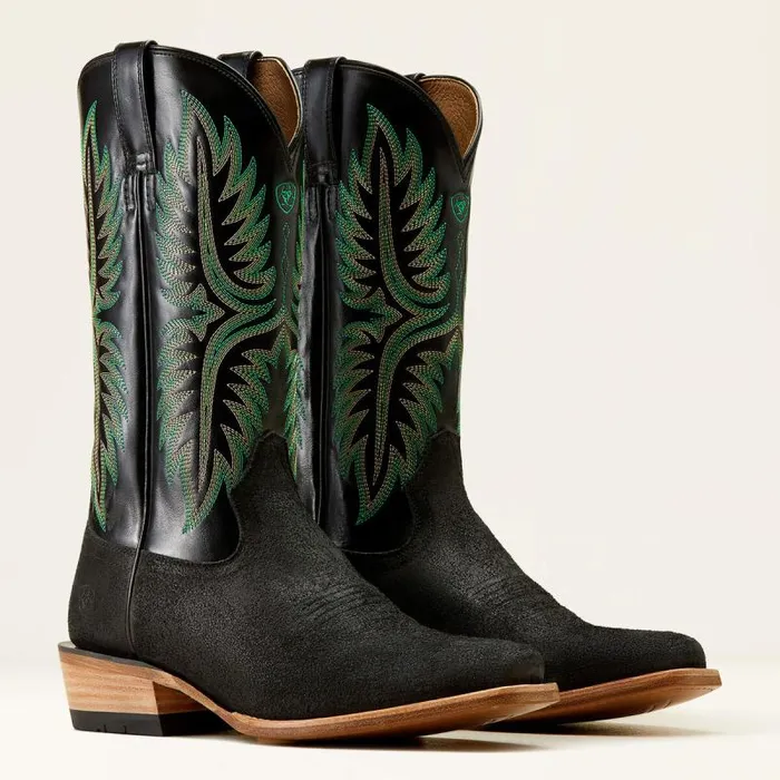 Men Western Boots Ariat Futurity Rider Cowboy Boot Smokey Roughoutblack Men Western Boots Ariat Futurity Rider Cowboy Boot Smokey Roughoutblack