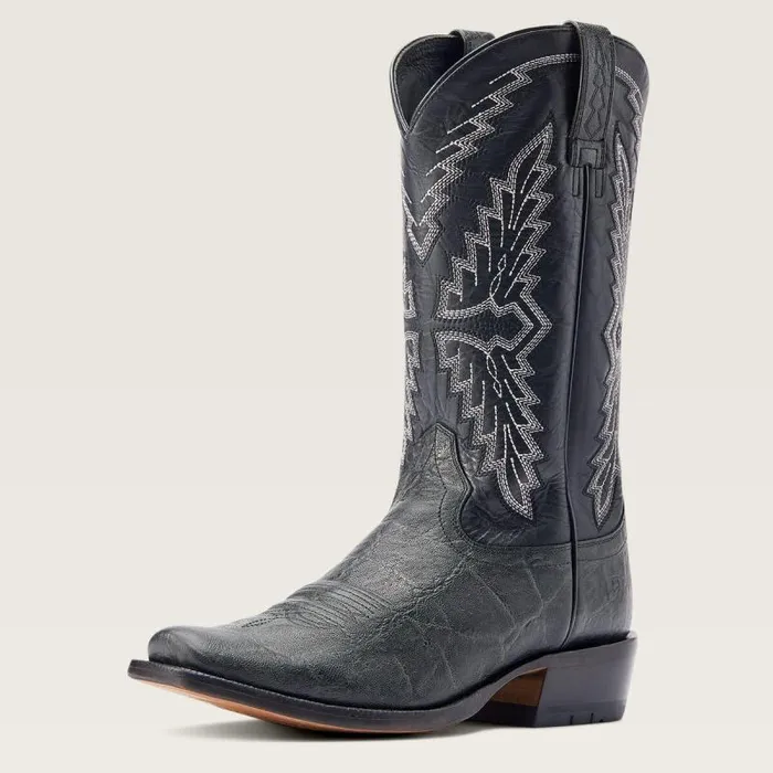 Men Western Boots Ariat Futurity Showman Western Boot Black Elephant Print