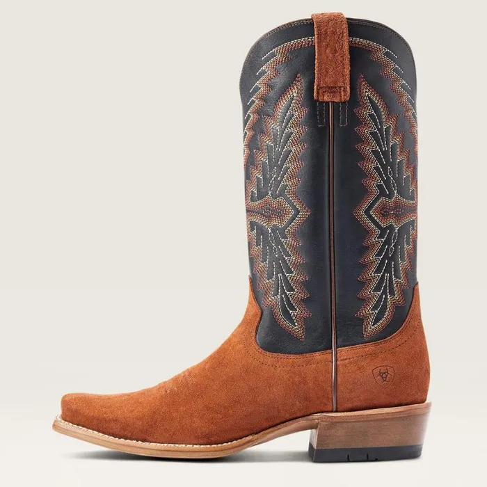 Men Western Boots Ariat Futurity Showman Western Boot Dark Copper Roughout Men Western Boots Ariat Futurity Showman Western Boot Dark Copper Roughout