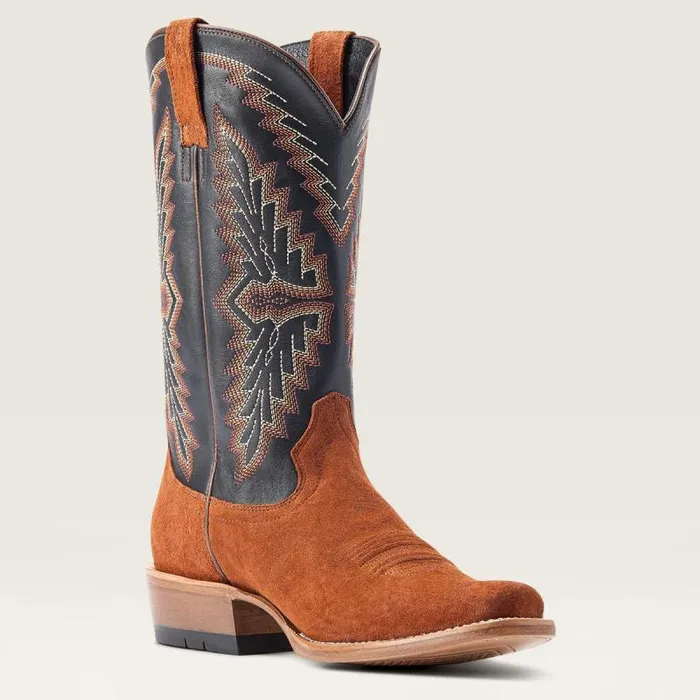 Men Western Boots Ariat Futurity Showman Western Boot Dark Copper Roughout Men Western Boots Ariat Futurity Showman Western Boot Dark Copper Roughout
