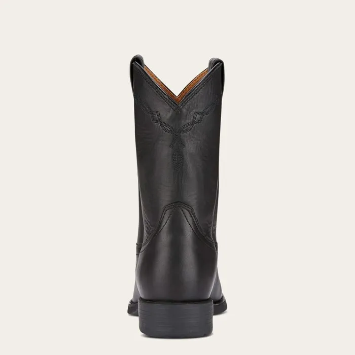 Men Western Boots Ariat Heritage Roper Western Boot Black Men Western Boots Ariat Heritage Roper Western Boot Black