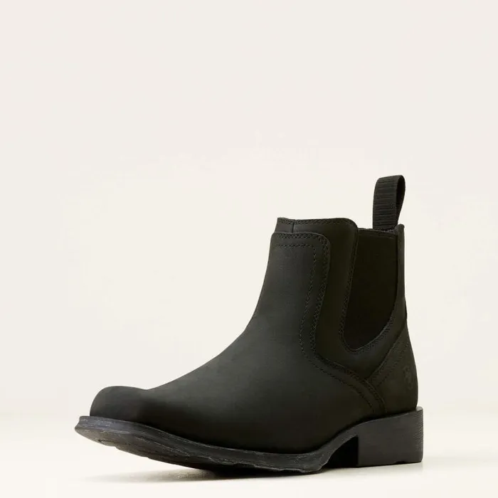 Men Western Boots Ariat Midtown Rambler Boot Matte Black