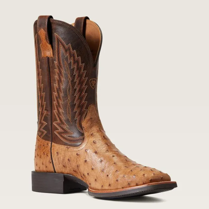 Men Western Boots Ariat Quantum Primo Western Boot Ranger Full Quill Ostrich Men Western Boots Ariat Quantum Primo Western Boot Ranger Full Quill Ostrich