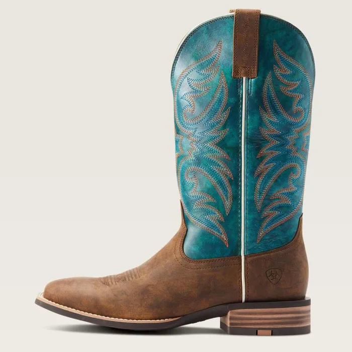Men Western Boots Ariat Ricochet Cowboy Boot Aged Tan Men Western Boots Ariat Ricochet Cowboy Boot Aged Tan