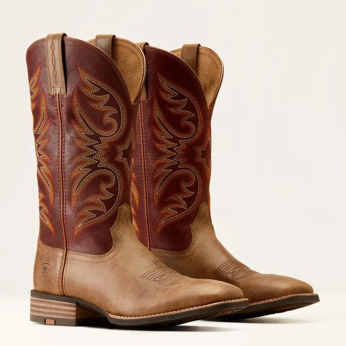Men Western Boots Ariat Ricochet Cowboy Boot Sandstormroasted Chestnut Men Western Boots Ariat Ricochet Cowboy Boot Sandstormroasted Chestnut