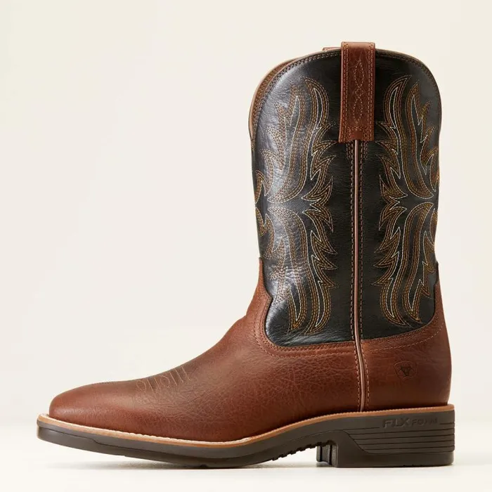 Men Western Boots Ariat Ridgeback Cowboy Boot Deepest Clay