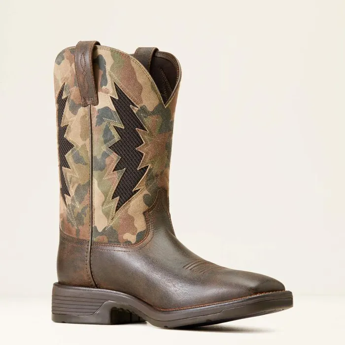 Men Western Boots Ariat Ridgeback VentTEK Western Boot Rich Brown Men Western Boots Ariat Ridgeback VentTEK Western Boot Rich Brown