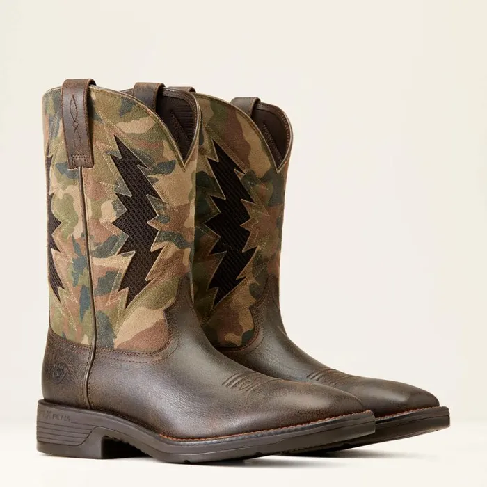 Men Western Boots Ariat Ridgeback VentTEK Western Boot Rich Brown Men Western Boots Ariat Ridgeback VentTEK Western Boot Rich Brown