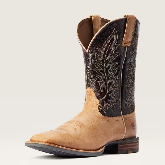 Men Western Boots Ariat Ridin High Western Boot Desert Tan