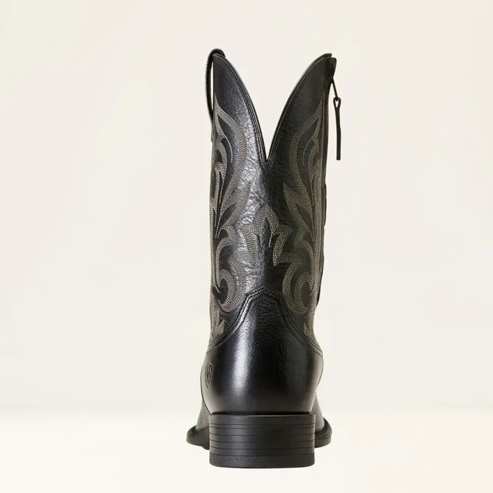 Men Western Boots Ariat Slim Zip Ultra Western Boot Black Deertan Men Western Boots Ariat Slim Zip Ultra Western Boot Black Deertan
