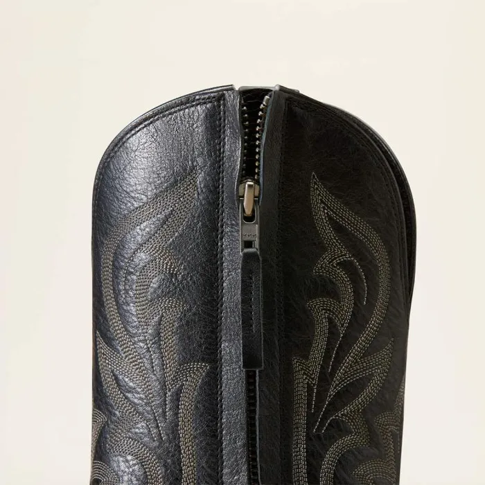 Men Western Boots Ariat Slim Zip Ultra Western Boot Black Deertan Men Western Boots Ariat Slim Zip Ultra Western Boot Black Deertan