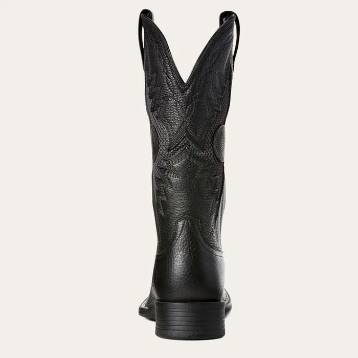 Men Western Boots Ariat Solado VentTEK Western Boot Black Carbon Men Western Boots Ariat Solado VentTEK Western Boot Black Carbon