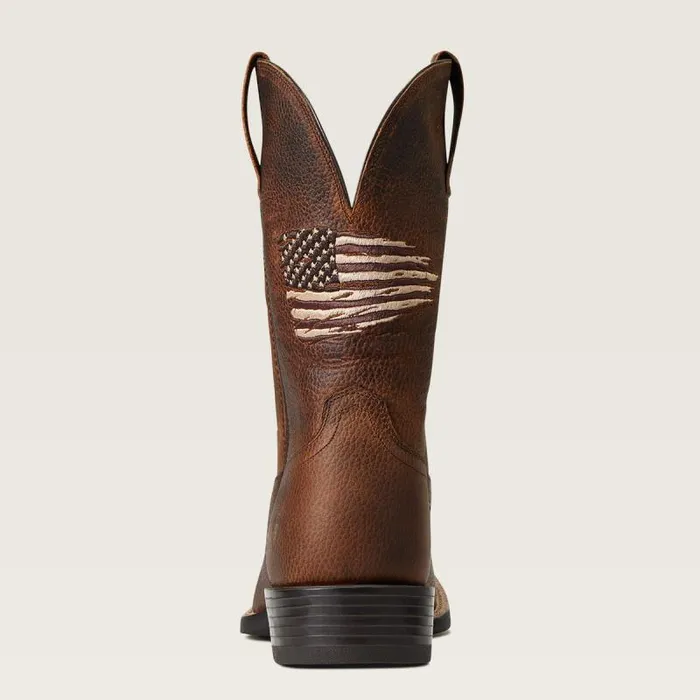Men Western Boots Ariat Sport All Country Western Boot Cliff Brown Men Western Boots Ariat Sport All Country Western Boot Cliff Brown