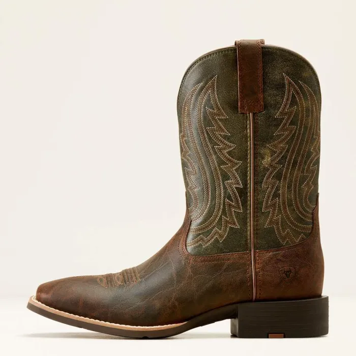 Men Western Boots Ariat Sport Big Country Cowboy Boot Mahogany Elephant Printforest Green Men Western Boots Ariat Sport Big Country Cowboy Boot Mahogany Elephant Printforest Green