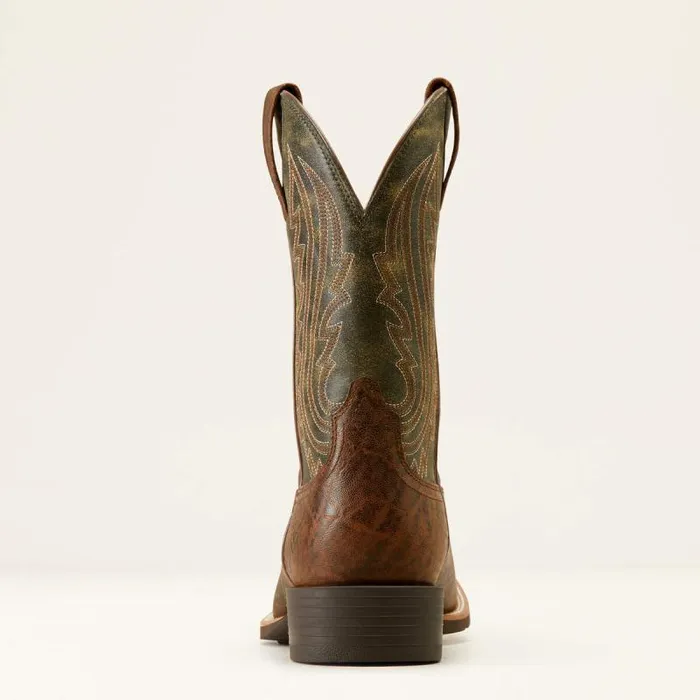 Men Western Boots Ariat Sport Big Country Cowboy Boot Mahogany Elephant Printforest Green Men Western Boots Ariat Sport Big Country Cowboy Boot Mahogany Elephant Printforest Green