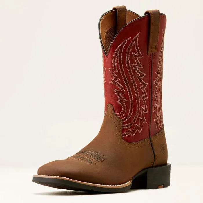 Men Western Boots Ariat Sport Big Country Cowboy Boot Willow Branchbright Red Men Western Boots Ariat Sport Big Country Cowboy Boot Willow Branchbright Red