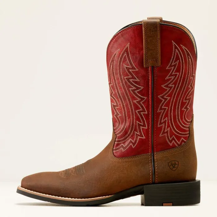 Men Western Boots Ariat Sport Big Country Cowboy Boot Willow Branchbright Red Men Western Boots Ariat Sport Big Country Cowboy Boot Willow Branchbright Red