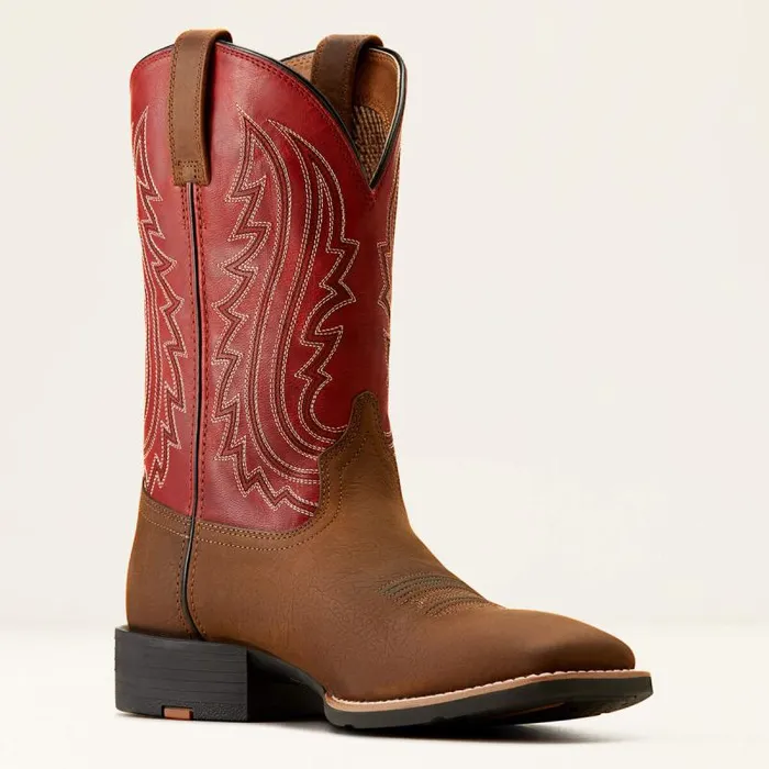 Men Western Boots Ariat Sport Big Country Cowboy Boot Willow Branchbright Red Men Western Boots Ariat Sport Big Country Cowboy Boot Willow Branchbright Red