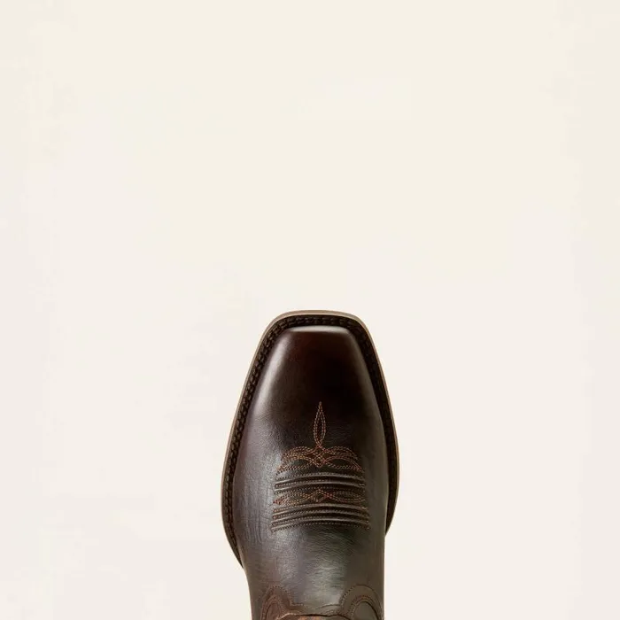 Men Western Boots Ariat Sport Herdsman Cowboy Boot Burnished Chocolate Men Western Boots Ariat Sport Herdsman Cowboy Boot Burnished Chocolate