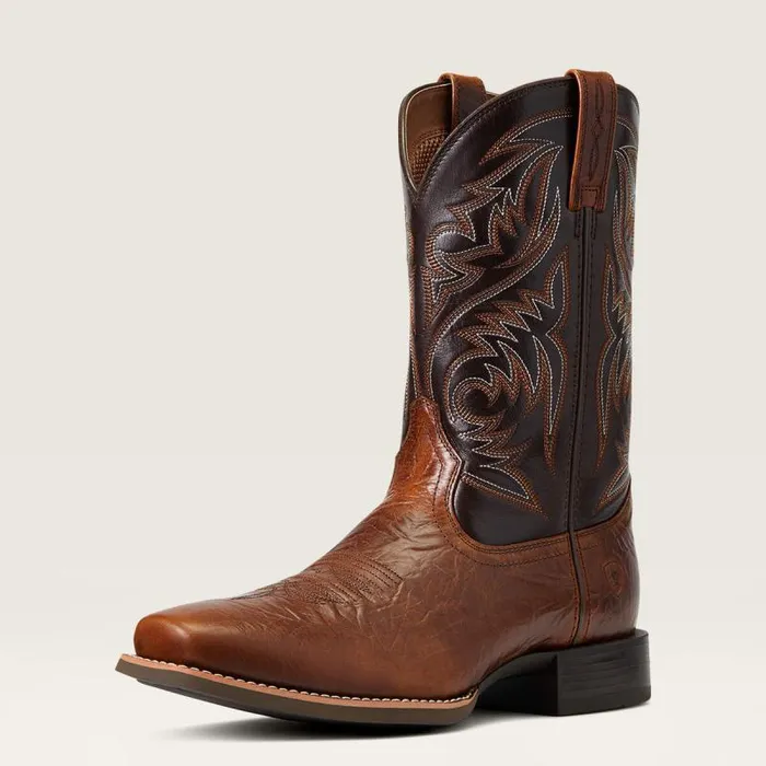 Men Western Boots Ariat Sport Herdsman Cowboy Boot Peanut Butter