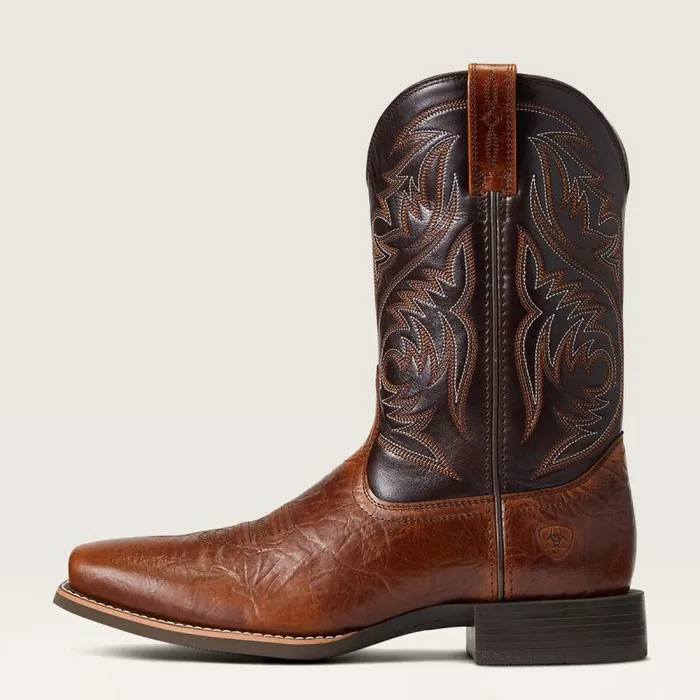 Men Western Boots Ariat Sport Herdsman Cowboy Boot Peanut Butter Men Western Boots Ariat Sport Herdsman Cowboy Boot Peanut Butter