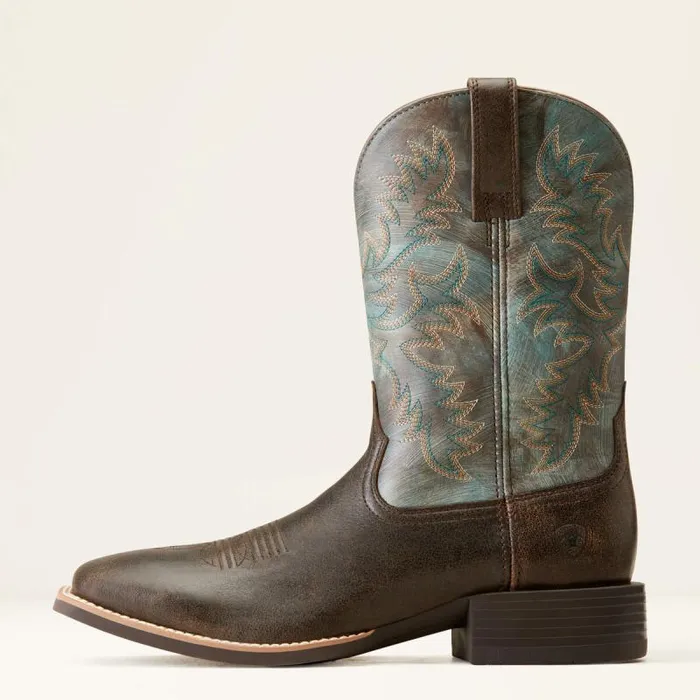 Men Western Boots Ariat Sport Latigo Western Boot Chocolate Brown Men Western Boots Ariat Sport Latigo Western Boot Chocolate Brown