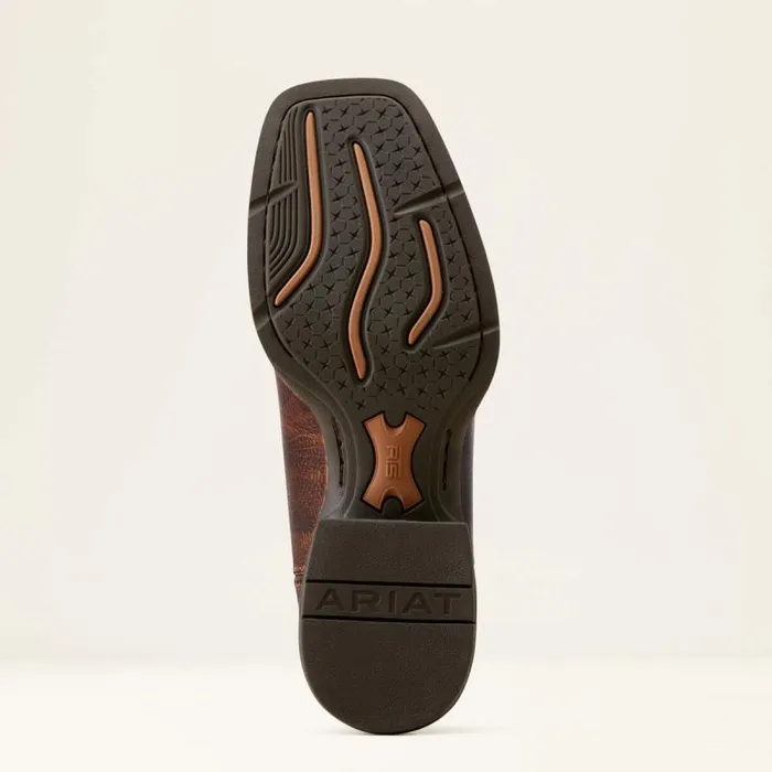 Men Western Boots Ariat Sport Pardner Western Boot Matte Rebel Brown Men Western Boots Ariat Sport Pardner Western Boot Matte Rebel Brown