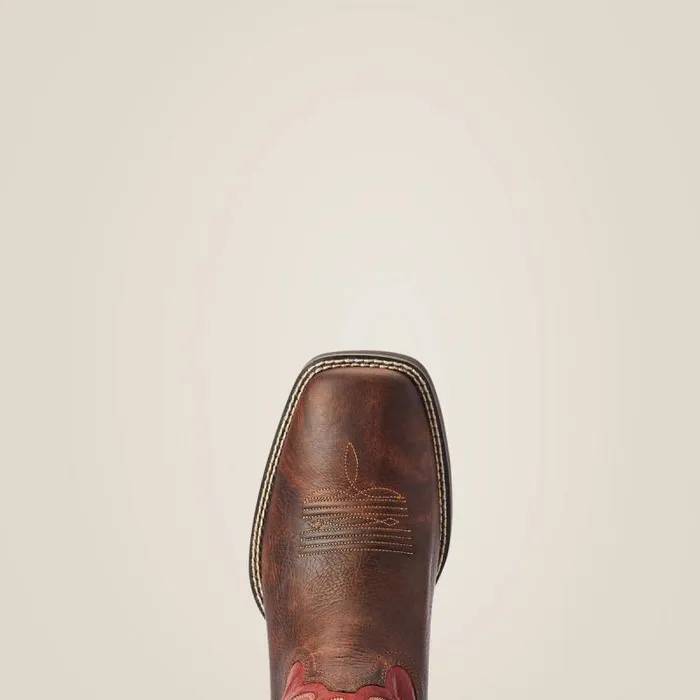 Men Western Boots Ariat Sport Pardner Western Boot Matte Rebel Brown Men Western Boots Ariat Sport Pardner Western Boot Matte Rebel Brown