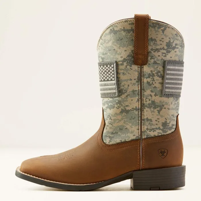 Men Western Boots Ariat Sport Patriot Boot Ariat Distressed Brown Men Western Boots Ariat Sport Patriot Boot Ariat Distressed Brown