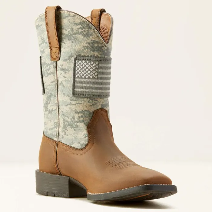 Men Western Boots Ariat Sport Patriot Boot Ariat Distressed Brown Men Western Boots Ariat Sport Patriot Boot Ariat Distressed Brown
